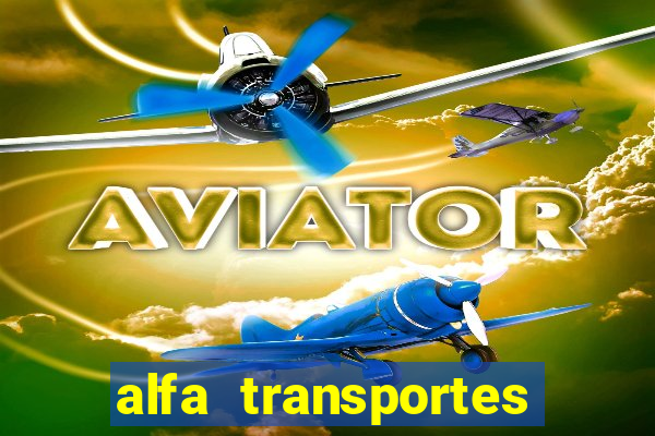 alfa transportes novo hamburgo